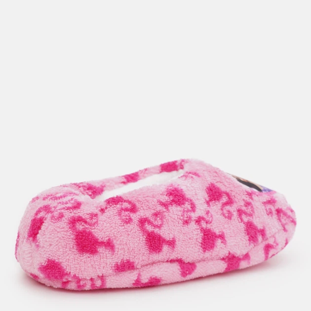 Детские теплые комнатные тапочки для девочки Disney Barbie HY06000-LPINK 31-34 Светло-розовые (3609088152501) - изображение 4