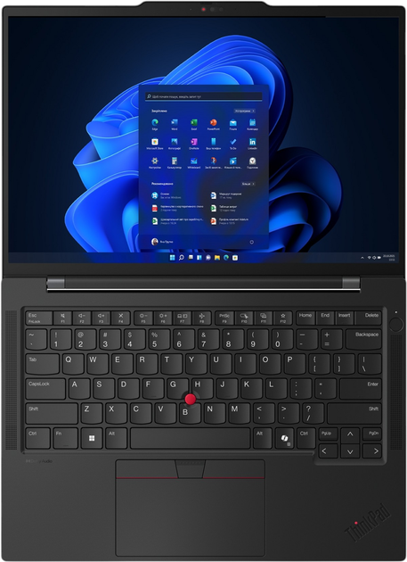 Laptop Lenovo ThinkPad T14s G6 (21M1000MPB) Black - obraz 5
