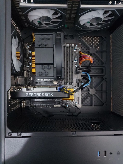 Компьютер Prologix GM-01MAV Tower / Intel Core i7-4790K (4 (8) ядра по 4.0 - 4.4 GHz) / 24 GB DDR3 / 512 GB SSD + 500 GB HDD / nVidia GeForce GTX 1650, 4 GB GDDR6, 128-bit / 500W б/у - изображение 6