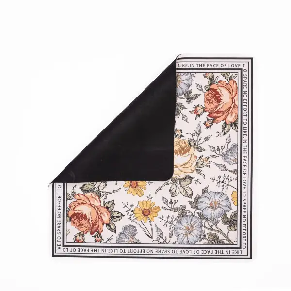 Килимок захисний на пральну машинку 58*57 см,flowers(HP-42-2ML)(WB) - Фото 2 Килимок захисний на пральну машинку 58*57 см,flowers(HP-42-2ML)(WB) - изображение 2
