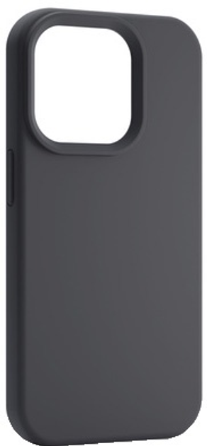 Etui Etteri Silicone Case do Apple iPhone 16 Pro Max Black (GSM187043) - obraz 1