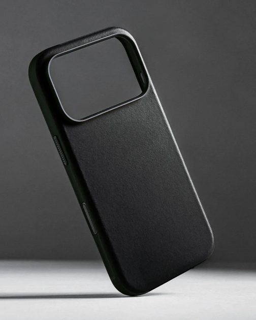 Кожаный чехол Nomad Modern Black для iPhone 17 Pro Max - Фото 8 Кожаный чехол Nomad Modern Black для iPhone 17 Pro Max - изображение 8