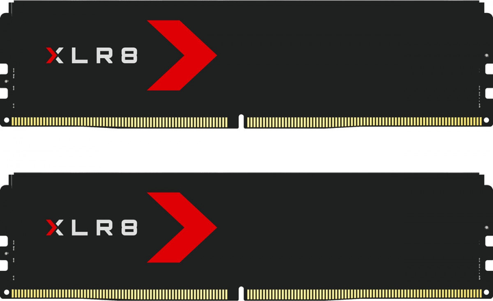 Pamięć RAM PNY DDR5-6000 65536MB PC5-48000 (Kit of 2x32768) XLR8 Gaming EPIC-X Black (MD64GK2D5600030XR) - obraz 1