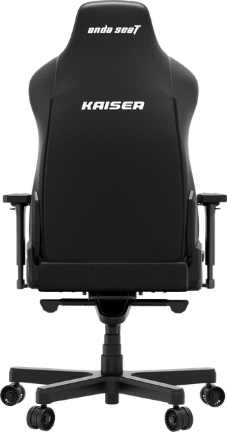 Fotel gamingowy Anda Seat Kaiser 3E XL Black Fabric (AD23YC-XL-09-B-CF-B01) - obraz 4