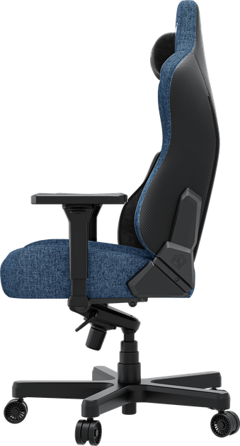 Fotel gamingowy Anda Seat Kaiser 3E XL Dark Blue Fabric (AD23YC-XL-09-S-CF-S01) - obraz 6