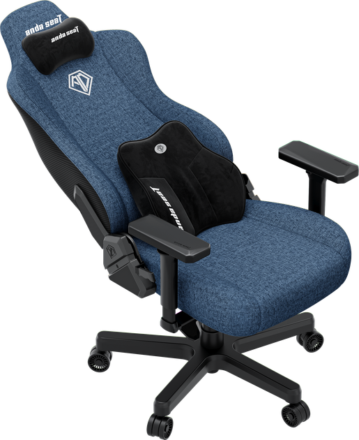 Fotel gamingowy Anda Seat Kaiser 3E XL Dark Blue Fabric (AD23YC-XL-09-S-CF-S01) - obraz 8