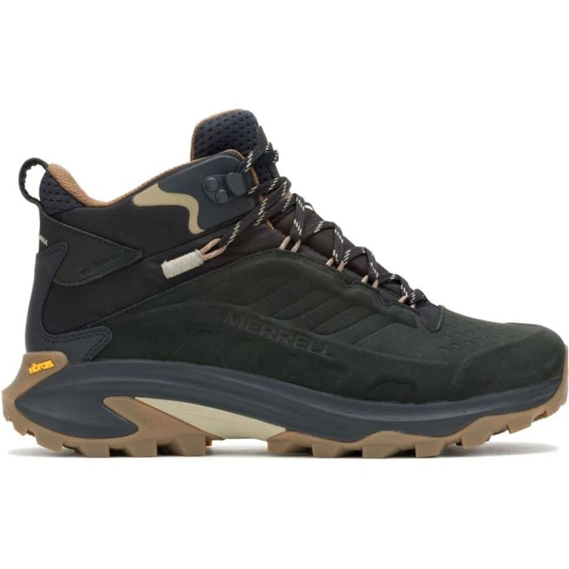 Ботинки мужские Merrell Moab Speed 2 LTR Mid WP 42 Чорний - Фото 2 Ботинки мужские Merrell Moab Speed 2 LTR Mid WP 42 Чорний - изображение 2