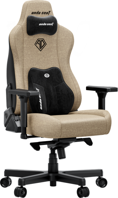Крісло ігрове Anda Seat Kaiser 3E XL Dark Beige Fabric (AD23YC-XL-09-H-CF-H01) - зображення 2