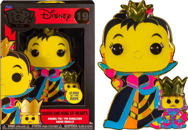 Значок Funko Pop! Disney Alice - Queen and King of Hearts #19 10 см (671803453029) - зображення 2