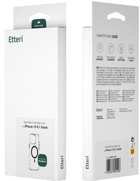 Etui Etteri Color Mag do Apple iPhone 15 Transparent (GSM190911) - obraz 5
