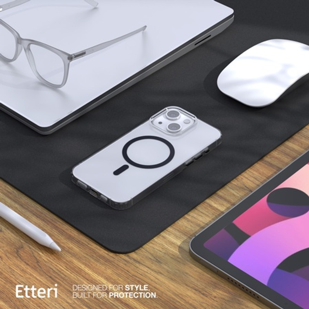 Etui Etteri Color Mag do Apple iPhone 15 Transparent (GSM190911) - obraz 6