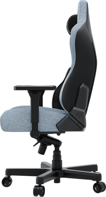 Fotel gamingowy Anda Seat Kaiser 3E XL Gray Blue Fabric (AD23YC-XL-09-T-CF-T01) - obraz 5