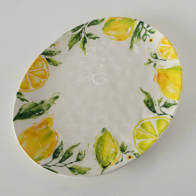 Półmisek Boltze Lemony ceramiczny 39 x 31 cm (4020607870505) - obraz 2