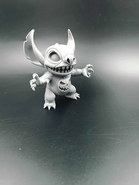 Колекційна друкована фігурка Стіч (Stitch) Хелловін для фанатів аніме та декору. Aivory - изображение 7