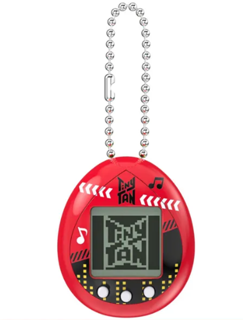 Interaktywna zabawka Bandai Tamagotchi: TinyTAN - Red (88867) (45557888671) - obraz 3
