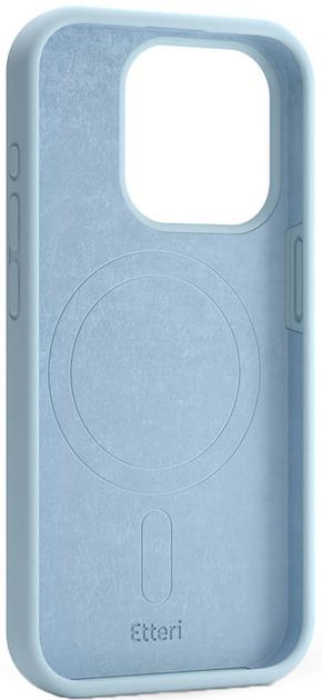 Панель Etteri Silicone Mag для Apple iPhone 15 Light Blue (GSM185982) - зображення 2