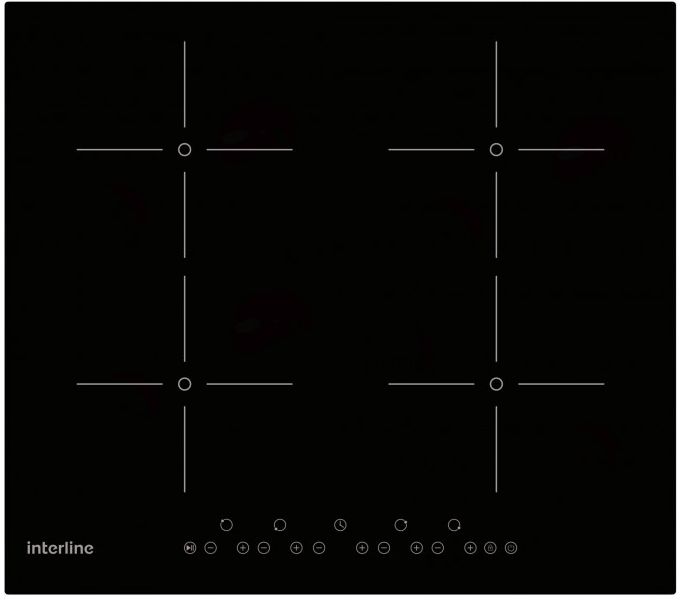 Поверхность Стеклокерамическая INTERLINE VHK 265 SPT BA - изображение 3