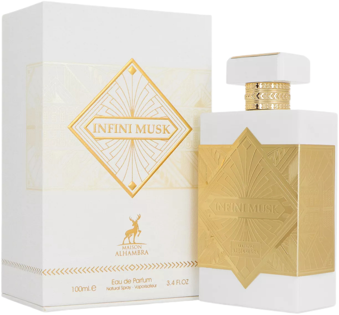 Парфумована вода унісекс Maison Alhambra Infini Musk 100 мл (6290360590578) - зображення 3
