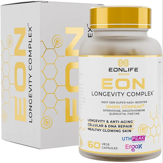 Zestaw suplementów diety EONLIFE Eon Longevity Complex 60 kapsułek 3 szt. (ZES5907317002305) - obraz 2