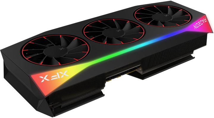 Karta graficzna XFX PCI-Ex Radeon RX 9070 XT Mercury Magnetic Air Edition Black OC 16GB GDDR6 (256bit) (3100/20000) (1 x HDMI, 3 x DisplayPort) (840191502590) - obraz 2