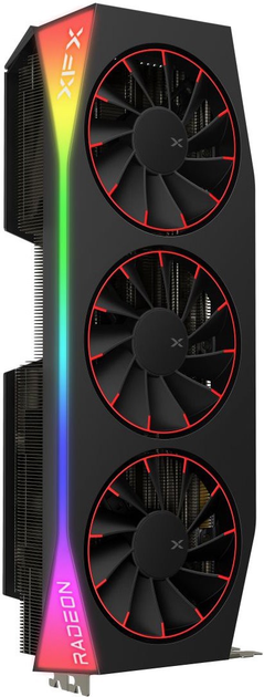Karta graficzna XFX PCI-Ex Radeon RX 9070 XT Mercury Magnetic Air Edition Black OC 16GB GDDR6 (256bit) (3100/20000) (1 x HDMI, 3 x DisplayPort) (840191502590) - obraz 3