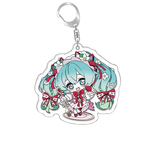 Брелок акриловый Вокалоид Хацунэ Мику Vocaloid Miku Hatsune 5 см (10670DFD2021) - Фото 1 Брелок акриловый Вокалоид Хацунэ Мику Vocaloid Miku Hatsune 5 см (10670DFD2021) - изображение 1