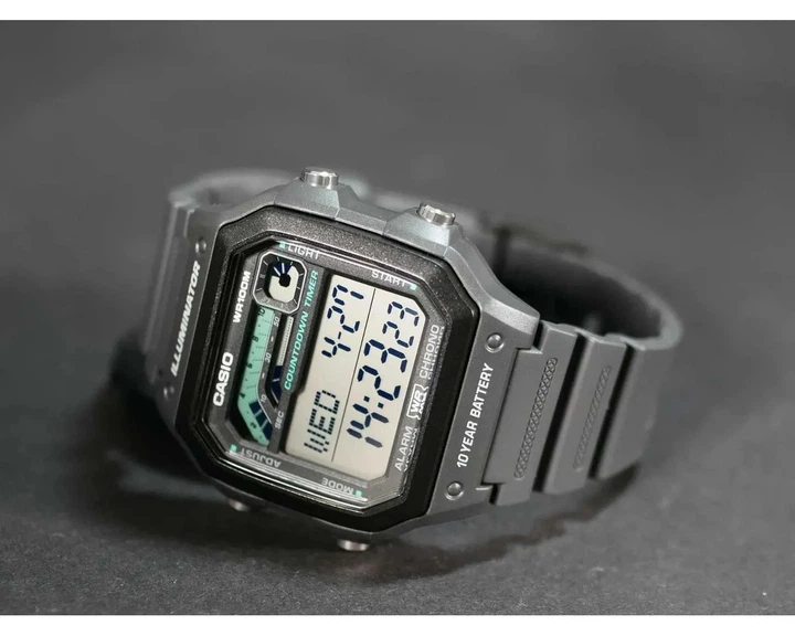 Мужские часы Casio TIMELESS COLLECTION WS-1600H-8A - изображение 2