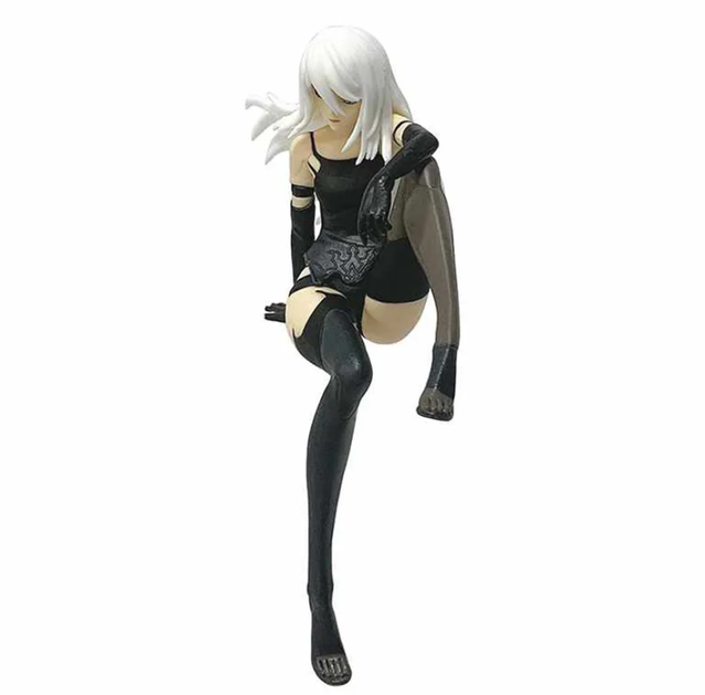 Аниме фигурка A2 | Nier: Automata / YoRHa Type A No.2 | сидячая версия | коллекционная статуэтка 15 см | PVC (GS899) - изображение 4
