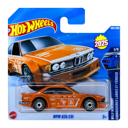 Машинка Базовая Hot Wheels BMW 635 CSi Wild Widebody 1:64 JBB84