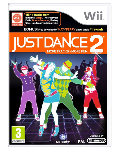 Игра Nintendo Wii Just Dance 2 Europe Английская Версия Б/У - Фото 1 Игра Nintendo Wii Just Dance 2 Europe Английская Версия Б/У - изображение 1