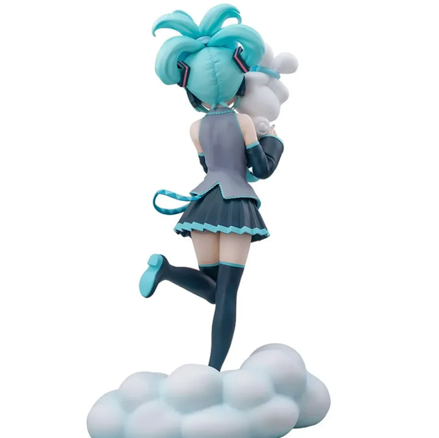 Аниме фигурка Хацуне Мику | Hatsune Miku x Cinnamoroll | с кроликом | коллекционная статуэтка 21 см (GS906) - изображение 5