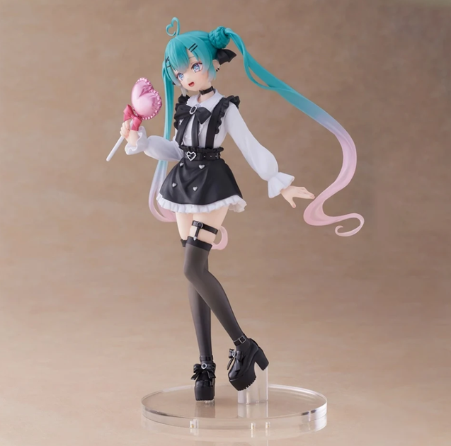 Аниме фигурка Хацуне Мику | Hatsune Miku Fashion Subculture | с сердцем | статуэтка 18 см PVC (GS907) - Фото 6 Аниме фигурка Хацуне Мику | Hatsune Miku Fashion Subculture | с сердцем | статуэтка 18 см PVC (GS907) - изображение 6