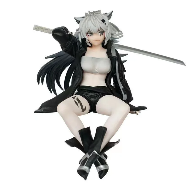 Аниме фигурка Lappland | Волчица Лаппланд | Arknights | Furyu Noodle Stopper | коллекционная статуэтка 15 см | PVC (GS903) - изображение 8