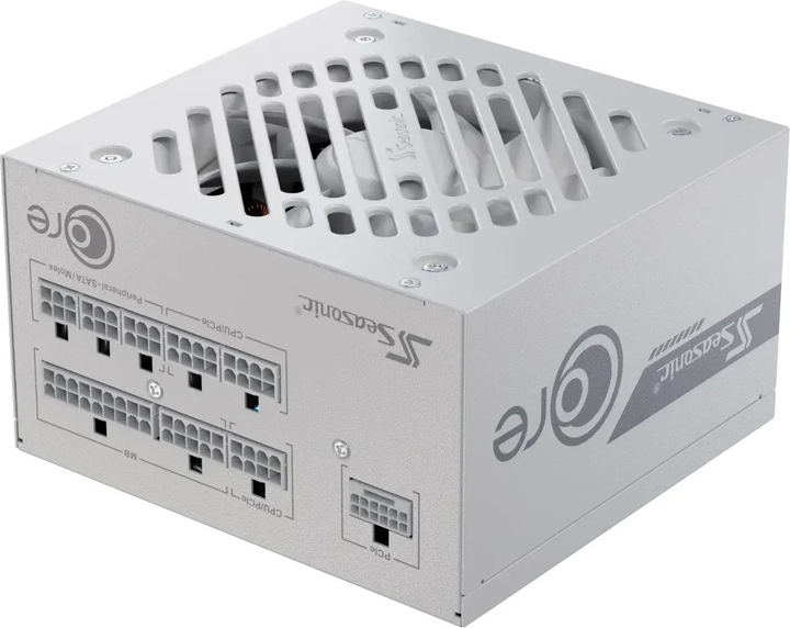 Zasilacz Seasonic CORE GX 850W White (SRP-CGX851-A5A32SF-W) - obraz 1