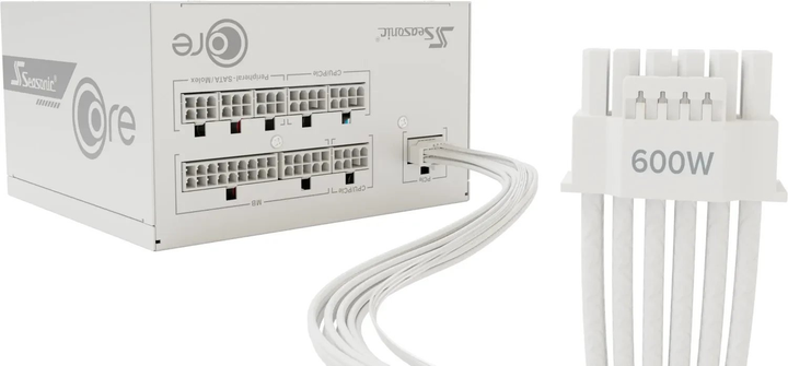 Zasilacz Seasonic CORE GX 850W White (SRP-CGX851-A5A32SF-W) - obraz 9