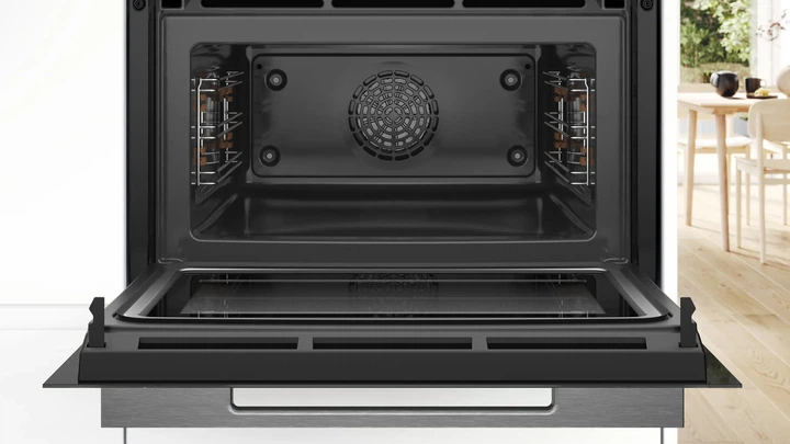Духова шафа з мікрохвилями вбудовувана компактна BOSCH CMG7241W1 - изображение 4