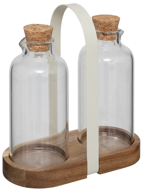 Butelki na olej i ocet 5five Simply Smart Harmony 2 x 300 ml (3560232890635) - obraz 1