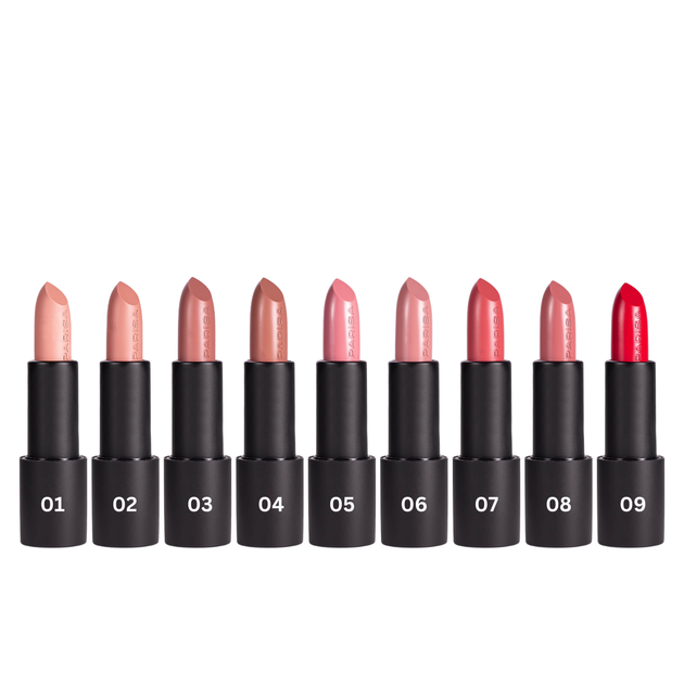 Помада для губ Parisa Cosmetics Stay Matte № 08 Tea rose - Фото 2 Помада для губ Parisa Cosmetics Stay Matte № 08 Tea rose - изображение 2