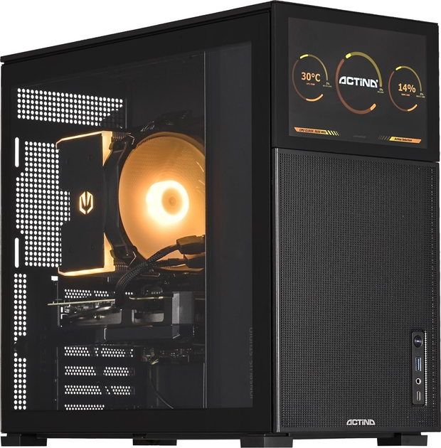 Komputer Actina EXPOSE 5700X3D/32GB/1TB/RX7700XT/750W (KOMACNGIP0111) - obraz 1