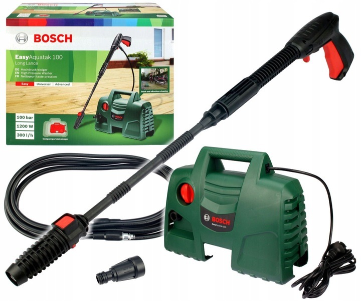 Мийка високого тиску Bosch EasyAquatak 100 Long Lance (06008A7E01) - зображення 2