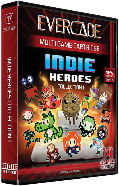 Гра Evercade Indie Heroes Collection 1 (Картридж) (5060690792390) - зображення 1