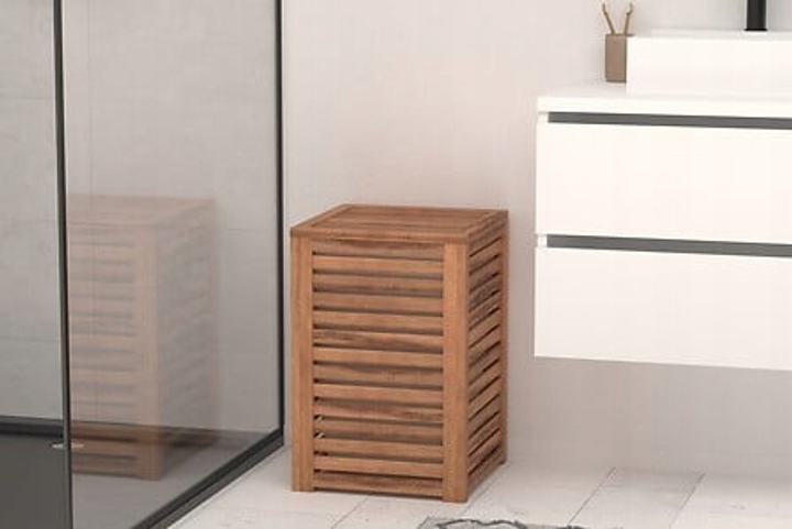 Кошик для білизни 5five Simply Smart Acacia 65 л (3560232888625) - зображення 3