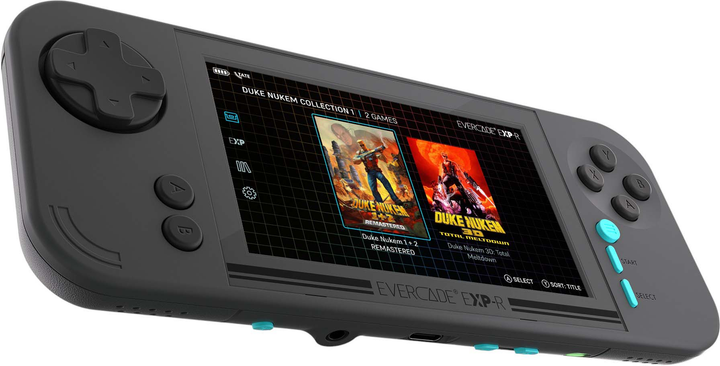 Портативна консоль Evercade EXP-R Black (5060990240577) - зображення 2