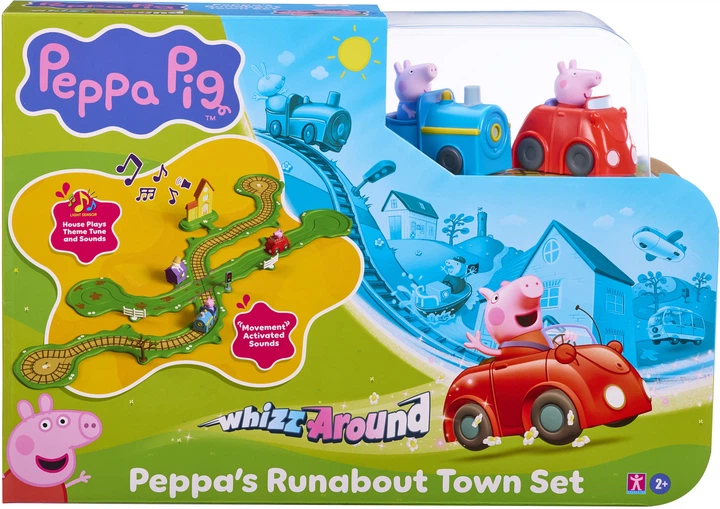 Ігровий набір Peppa Pig з фігурками Поїздка по місту (5029736083465) - зображення 8