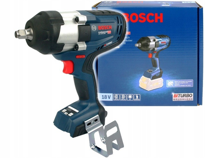 Akumulatorowy klucz udarowy Bosch Biturbo GDS 18V-1000 (06019J8300) - obraz 8