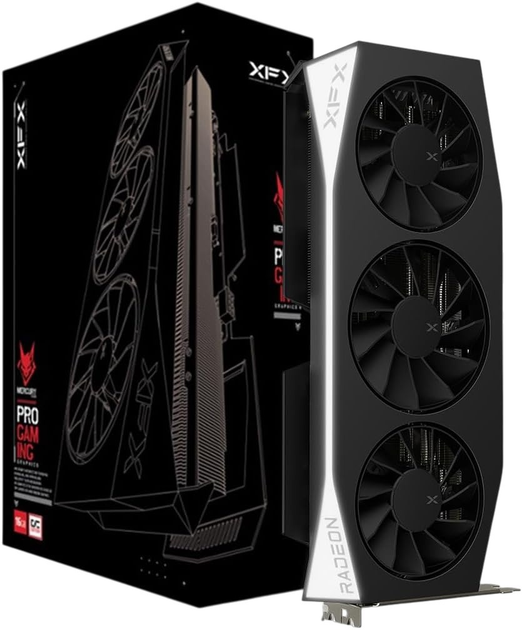 Karta graficzna XFX PCI-Ex Radeon RX 9060 XT 16GB Mercury OC Gaming Edition GDDR6 (128bit) (3320/20000) (HDMI, 2 x DisplayPort) (RX-96TMERCB9) - obraz 7