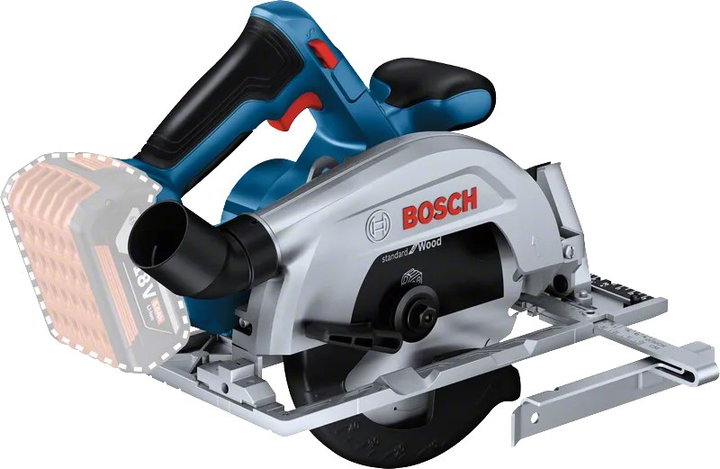 Akumulatorowa pilarka tarczowa Bosch Professional GKS 185-LI (06016C1221) - obraz 3