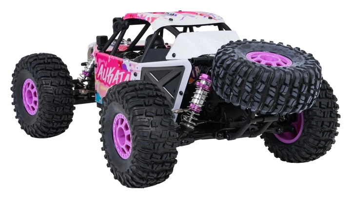 Samochód zdalnie sterowany R/C Crawler ALIKATA 1:12 Fioletowy (5903864970142) - obraz 3
