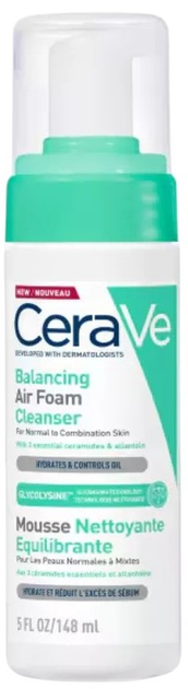 Пінка для вмивання обличчя Cerave Rebalancing 148 мл (3337875925358) - зображення 1