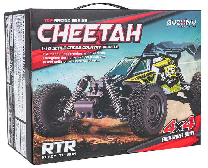 Машинка на радіокеруванні R/C Pojazd Wyścigowy CHEETAH 1:16 (5903864971040) - зображення 6
